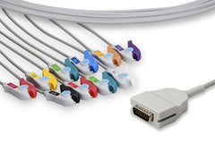 Cable EKG de Conexión Directa Compatible con Mortara > Burdickthumb