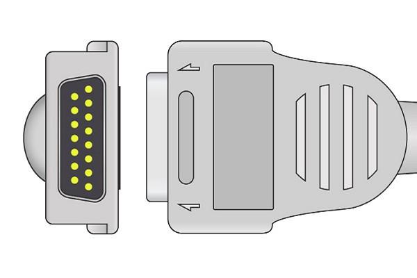 Cable EKG de Conexión Directa Compatible con Mortara > Burdick
