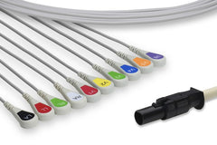 Cable EKG de Conexión Directa Compatible con Mortara > Quinton- 60-00181-01thumb