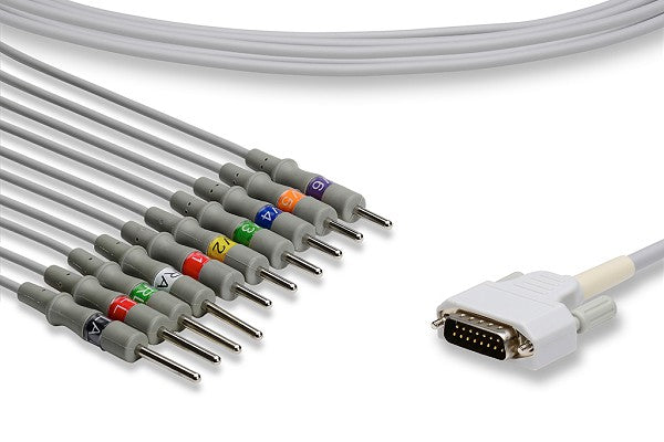 Cable EKG de Conexión Directa Compatible con Edan