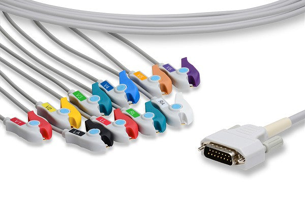 Cable EKG de Conexión Directa Compatible con Edan