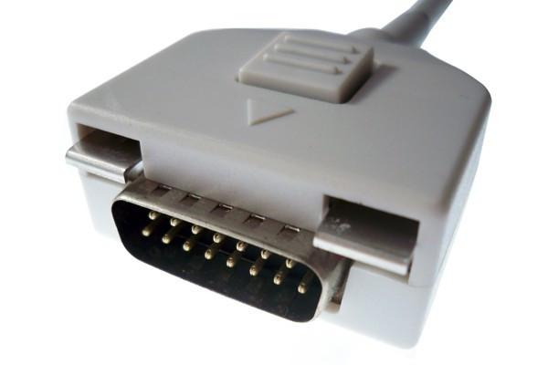 Cable EKG de Conexión Directa Compatible con Fukuda ME