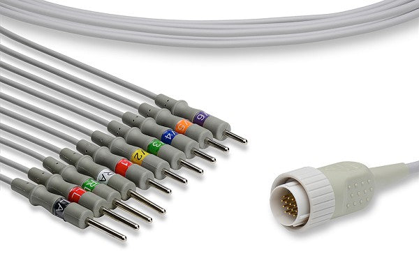 Cable EKG de Conexión Directa Compatible con Kenz