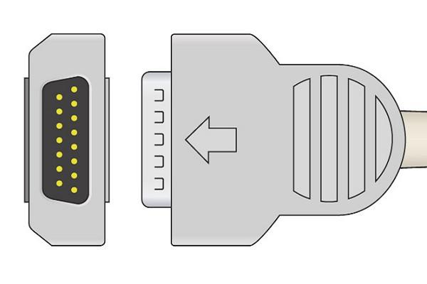 Cable EKG de Conexión Directa Compatible con GE Healthcare > Marquette