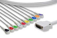 Cable EKG de Conexión Directa Compatible con Mortara > Burdickthumb