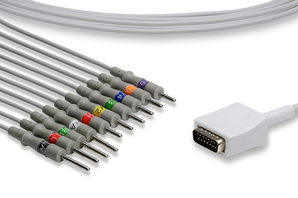 Cable EKG de Conexión Directa Compatible con Nihon Kohden