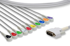Cable EKG de Conexión Directa Compatible con Nihon Kohdenthumb