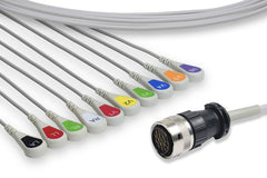 Cable EKG de Conexión Directa Compatible con Mortara > Quintonthumb