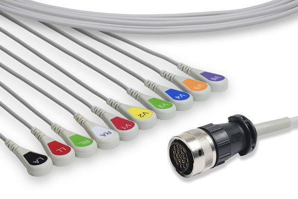 Cable EKG de Conexión Directa Compatible con Mortara > Quinton