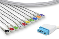 Cable EKG de Conexión Directa Compatible con Nihon Kohdenthumb