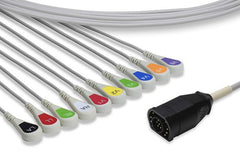Cable EKG de Conexión Directa Compatible con Zoll- 8000-1007-02thumb