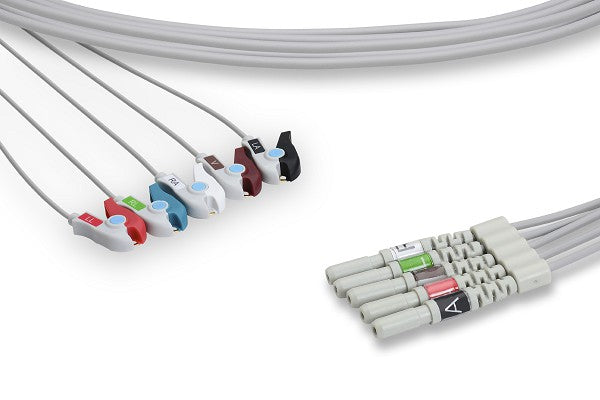Cable ECG Compatible con Estilo DIN