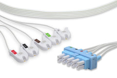 Cable Conductor ECG Desechable Compatible con Philipsthumb