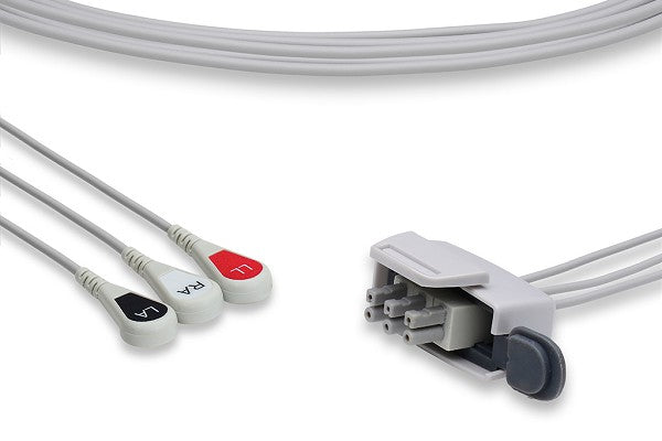Cable Conductor de Telemetría ECG Compatible con Philips- M2590A