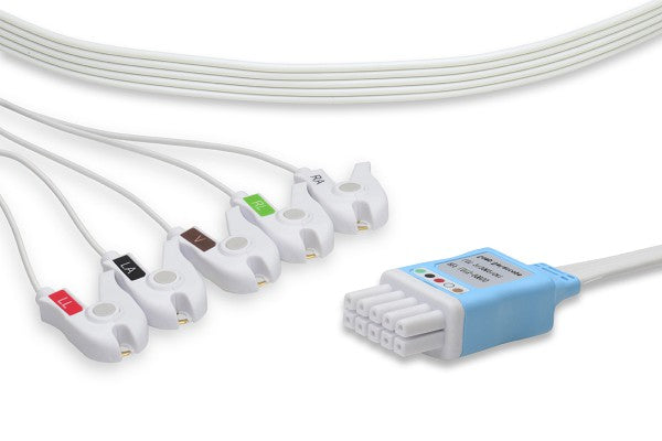 Cable Conductor ECG Desechable Compatible con Mindray > Datascope