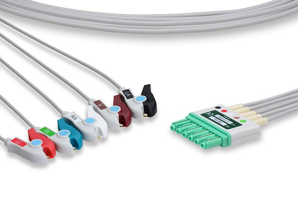 Cable Conductor ECG Compatible con Draeger