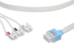 Cable Conductor ECG Desechable Compatible con Nihon Kohdenthumb