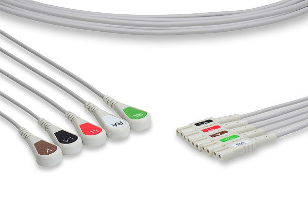 Cable Conductor ECG Compatible con Spacelabs
