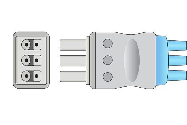 Cable Conductor ECG Compatible con Draeger