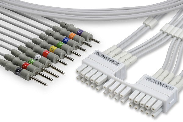 Cable Conductor EKG Compatible con Mortara > Burdick