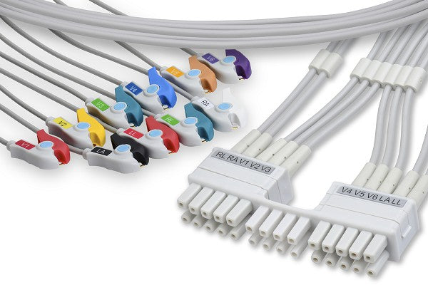 Cable Conductor EKG Compatible con Mortara > Burdick