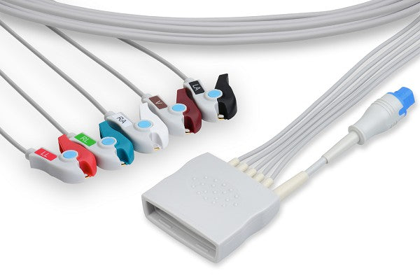 Cable Conductor de Telemetría ECG Compatible con Philips