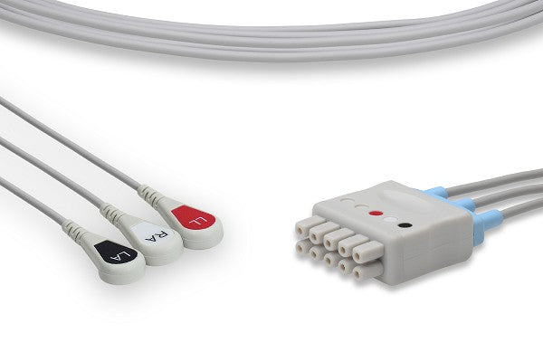 Cable Conductor ECG Compatible con GE Healthcare