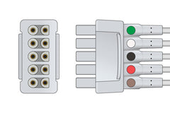 Cable Conductor ECG Compatible con GE Healthcare > Marquette- 414556-001thumb