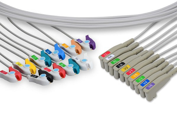 Cable Conductor EKG Compatible con Mortara > Quinton