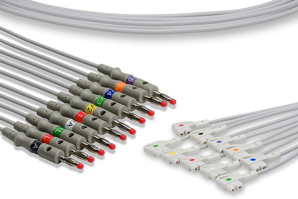 Cable Conductor EKG Compatible con Philips