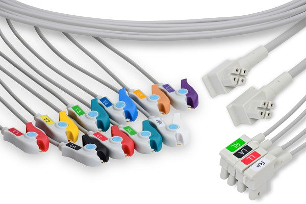 Cable Conductor EKG Compatible con Philips