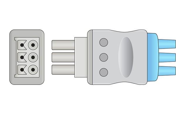 Cable Conductor ECG Compatible con Datex Ohmeda- 545318