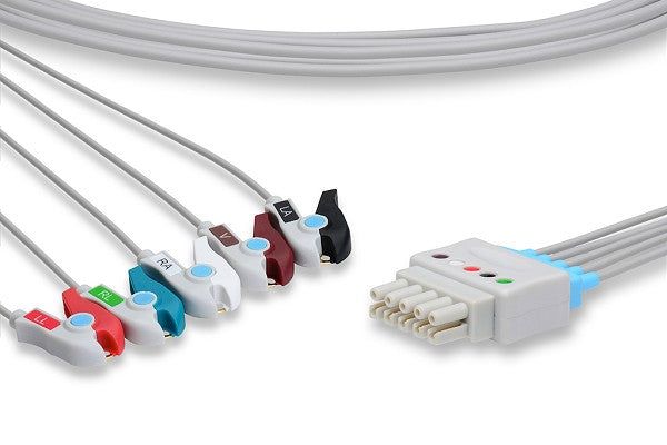 Cable Conductor ECG Compatible con Datex Ohmeda
