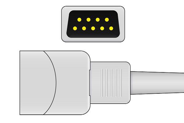 Sensor SpO2 Corto Compatible con Novametrix- 9168-00