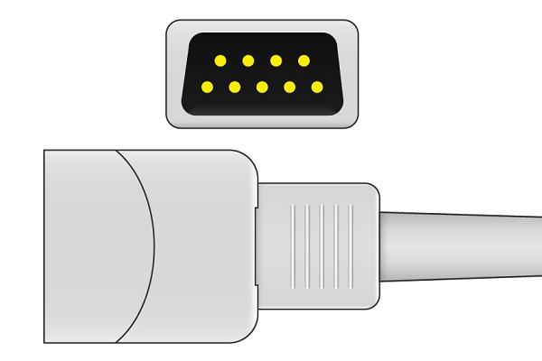 Sensor SpO2 Corto Compatible con Datex Ohmeda- OXY-F-DB