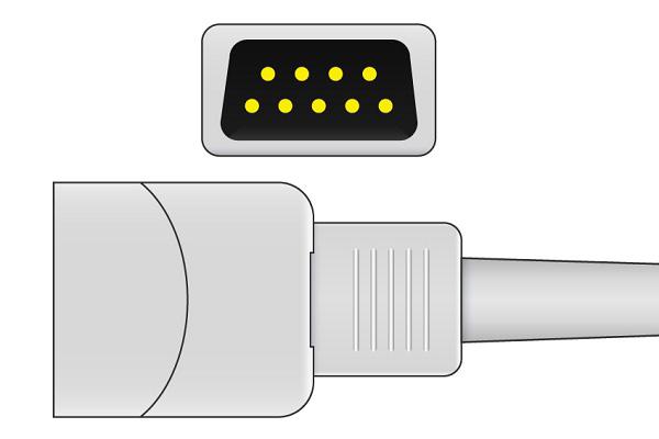 Sensor SpO2 Corto Compatible con Datex Ohmeda