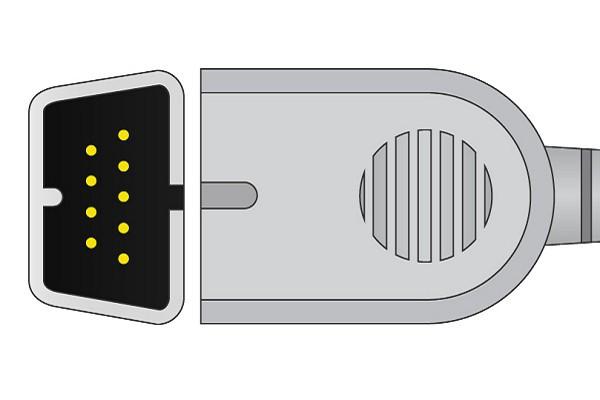 Sensor SpO2 Corto Compatible con Nihon Kohden- 6143-012434