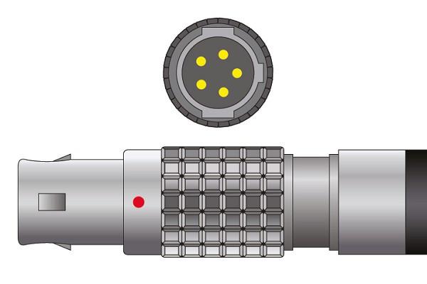 Sensor SpO2 de Conexión Directa Compatible con Criticare- 975AD-10L