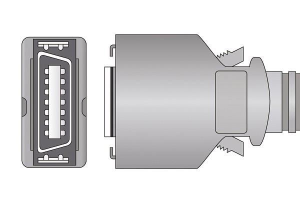 Sensor SpO2 de Conexión Directa Compatible con Covidien > Nellcor