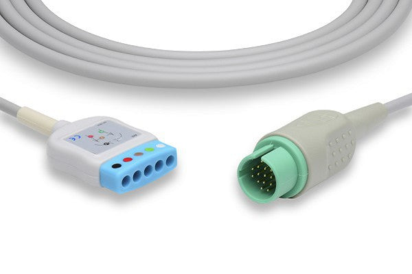 Cable Troncal ECG Compatible con Spacelabs