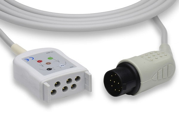 Cable Troncal ECG Compatible con Nihon Kohden