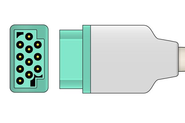 Cable Troncal ECG Compatible con Datex Ohmeda- M1020454