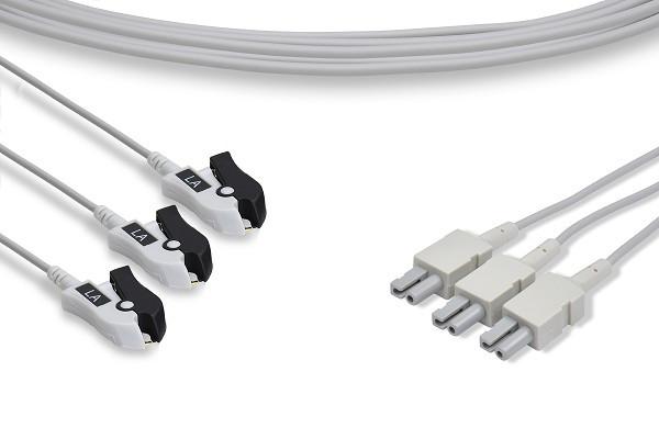 Cable Conductor ECG Compatible con Philips